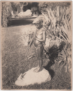 Boy Pan with Frog